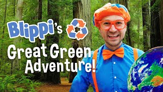 Blippi Great Green Adventure Movie  Educational Videos For Kids [upl. by Imojean898]