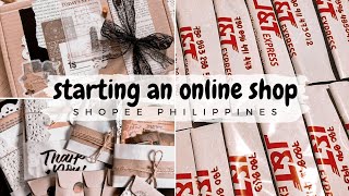 how I started selling stationery items on shopee  Philippines  inkbycate [upl. by Orlene]