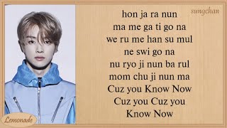 NCT U  Know Now Easy Lyrics [upl. by Kir]