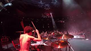 Marilyn Manson Drum Cam  The Beautiful People  Brandon Pertzborn [upl. by Ellenehc]