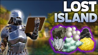 ARK LOST ISLAND RESOURCE GUIDE  ARK Survival Evolved [upl. by Hannan174]