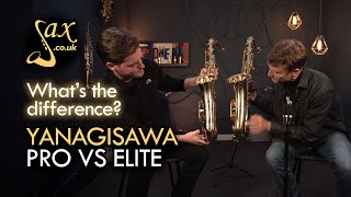 Yanagisawa Pro Saxophones Vs Elite Saxophones  Whats the difference [upl. by Artenehs]