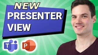 How to use Presenter View in Microsoft Teams [upl. by Wisnicki]