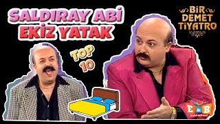 quotEKİZ YATAK  SALDIRAY ABİquot Özel Derleme  Bir Demet Tiyatro [upl. by Urita]