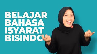 BAHASA ISYARAT BISINDO [upl. by Airakaz]