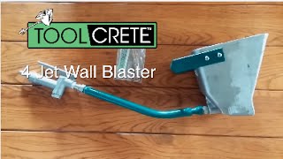 Stucco Sprayer 4 Jet Wall Blaster Feature Video [upl. by Emmerie164]