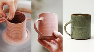 How to Make a Pottery Mug from Beginning to End [upl. by Audun]