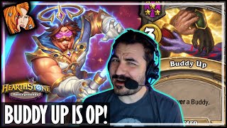 BUDDY DISCOVER IS WILD  Hearthstone Battlegrounds [upl. by Erina]