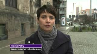 Frauke Petry interview [upl. by Tezzil]