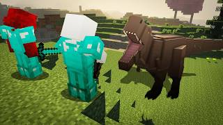 Surviving Dinosaurs in Minecraft [upl. by Htidirrem633]