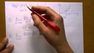 Beispiel hMethode und Differentialquotient Differenzenquotient [upl. by Fronnia904]