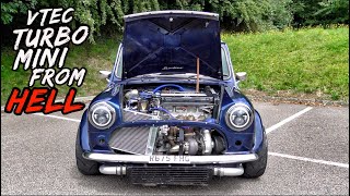 MEET THE 370BHP VTEC TURBO MINI FROM HELL [upl. by Ayota]