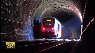 SEMMERINGBAHN Tunnels galleries bridges  Scenery mountain railway 4K [upl. by Fornof329]