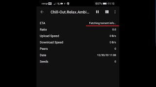 How to fix uTorrent Android app stuck at Fetching torrent info [upl. by Schaeffer]