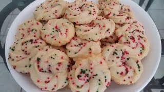 How to make Butter Cookies from scratch [upl. by Manoff]