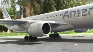 Revell Airbus A330 American LED assembly [upl. by Glaab534]