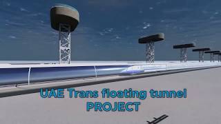 Mumbai  Fujairah Dubai Underwater Train Tunnel Project [upl. by Oramlub]