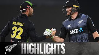 Highest Chase In T20 History  HIGHLIGHTS  TransTasman Tri Series  BLACKCAPS v Australia [upl. by Kennan]