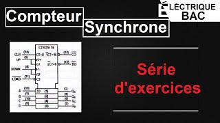 Compteur synchrone série dexercice [upl. by Higgs325]