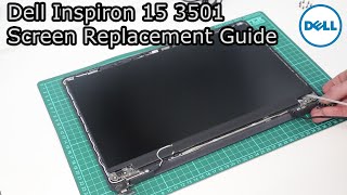 Dell Inspiron 15 3501  Screen Replacement Guide [upl. by Olegnaed265]