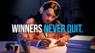 WINNERS NEVER QUIT  Best Self Discipline Motivation Compilation for Success amp Studying [upl. by Oderfla]