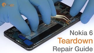 Nokia 6 Teardown Repair Guide  Fixezcom [upl. by Mcgean]