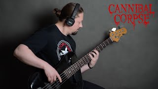 Cannibal Corpse  Encased In Concrete Bass Cover [upl. by Faun]