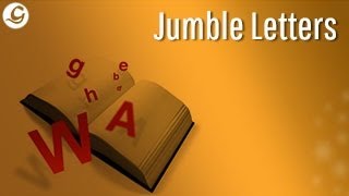 jumbled letters Arrange letters to make meaningful words [upl. by Koetke710]