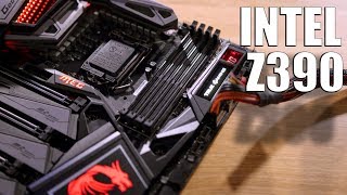 MSI Godlike Z390 MEG Unboxing and Overview [upl. by Bernt]