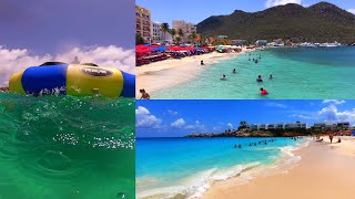 Best Beaches on Sint Maarten Island in the Caribbean Sea [upl. by Zillah]