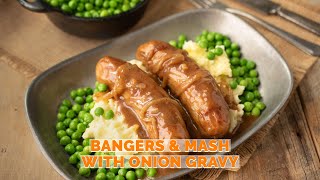 Bangers and Mash with Onion Gravy [upl. by Sax571]