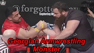 The Georgian Armwrestling Monster Genadi Kvikvinia [upl. by Kliber]