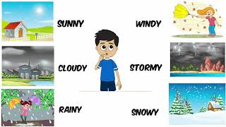 Different types of weather Grade 1 [upl. by Dinan3]