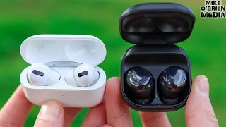 Samsung Galaxy Buds PRO vs Apple AirPods Pro Honest Comparison [upl. by Doughty]