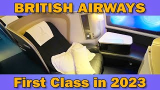 Infinite Luxury British Airways First Class in 2023 [upl. by Moreville186]