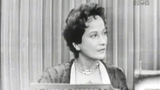 Whats My Line  Merle Oberon Oct 17 1954 [upl. by Brion]