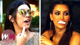 Top 10 Most Hilarious Keeping Up with the Kardashians Moments [upl. by Anyehs103]