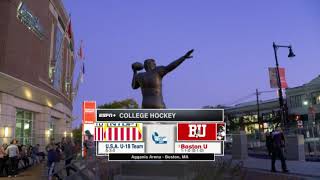 Highlights Mens Ice Hockey vs USNTDP 101423 [upl. by Atisor]