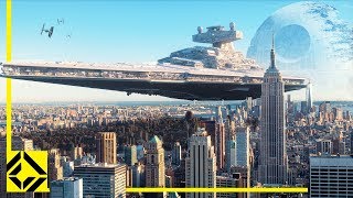 VFX Artist Reveals HOW BIG Star Wars Ships REALLY Are [upl. by Nolat]