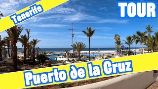 Puerto De la Cruz Tenerife 4K Walking Tour [upl. by Lindsay]