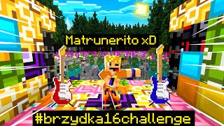 ♪ MatrunerPL Minecraft  brzydka16challenge ♪ [upl. by Attenor]