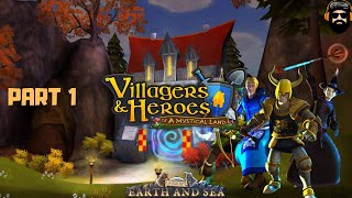 VILLAGERS amp HEROES Gameplay  Part 1 no commentary [upl. by Cranston]