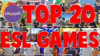 TOP 20 ESL games to get your students talking  Linguish [upl. by Dilks]