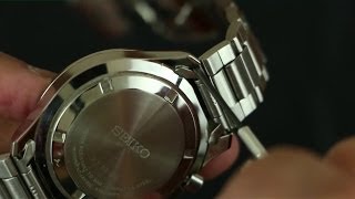 How to quotRemovequot your Seiko Watch Band the Easy Way [upl. by Kory]