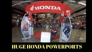 Visiting HUGE Honda PowerSports Dealer [upl. by Terrill]