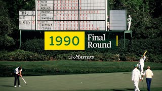 1990 Masters Tournament Final Round Broadcast [upl. by Yesnek]