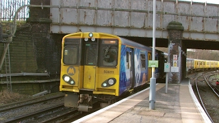 Half an Hour at 216  Birkenhead North Station 1022017  Class 507 508 terminus [upl. by Onitram]