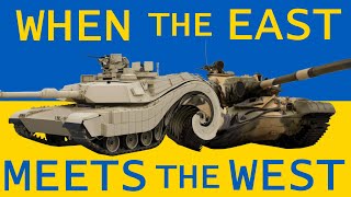 When The East Meets The West T84 Yatagan tank [upl. by Alegnaed]