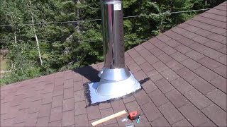 Chimney Install The Way I Do It From Start To Finnish [upl. by Llewen]