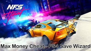 NFS Heat  Max Money Cheat  1 Billion Credit  PS4 Save Wizard [upl. by Yesnik913]